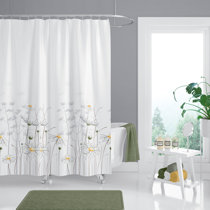 Standing deals shower curtain